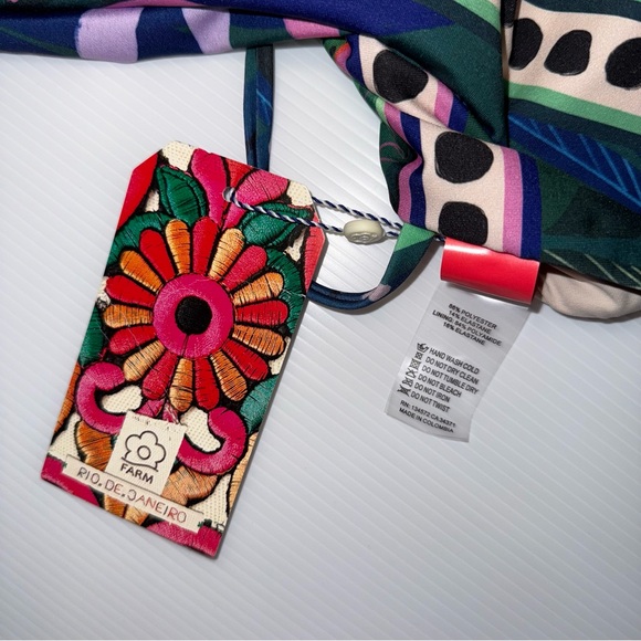 FARM Rio One-Shoulder BNWT Swimsuit - Picture 6 of 6